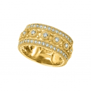 Picture of Diamond byzantine ring 