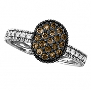 Picture of Champagne diamond oval ring