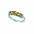 Yellow diamond ring