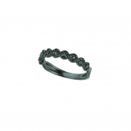 Picture of Black diamond stack ring