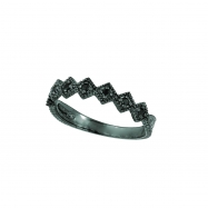 Picture of Black diamond stack ring