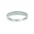 Diamond stack ring