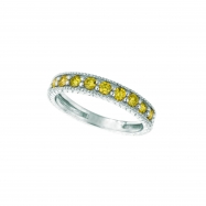 Picture of Yellow diamond stack ring