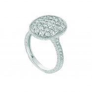 Picture of Diamond oval shape ring