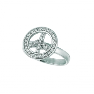 Picture of Peace diamond ring
