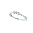 Diamond bezel set ring