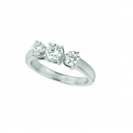Picture of Diamond 3 stones ring