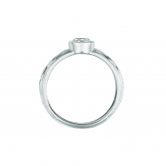 Picture of Diamond bezel set ring