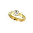 Diamond bezel set ring