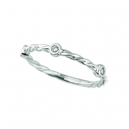 Picture of Diamond bezel set ring