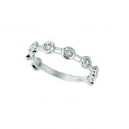 Picture of Diamond bezel set ring