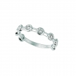 Diamond bezel set ring