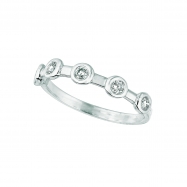 Picture of Diamond bezel set ring