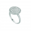 Diamond round ring