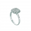 Diamond square ring