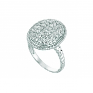 Picture of Diamond oval ring