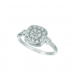 Diamond square ring