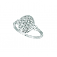Picture of Diamond oval ring