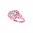 Diamond round ring