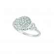 Diamond round ring