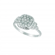 Diamond square ring