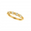 Diamond bezel set ring