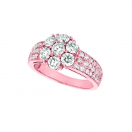 Picture of Diamond flower ring