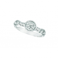 Picture of Diamond round & marquise shape ring