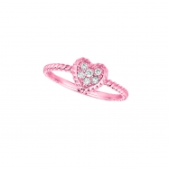 Picture of Diamond heart ring