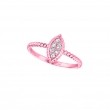 Diamond marquise shape ring