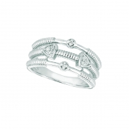 Picture of Diamond triangle ring