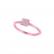 Diamond square ring