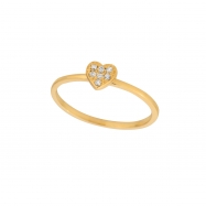 Picture of Diamond heart ring