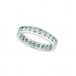 Diamond eternity channel band