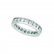 Diamond eternity channel band