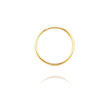 14K Yellow Gold 1x14mm Endless Hoops