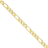 10k Light Figaro Chain