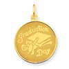 14k Graduation Day Disc Charm