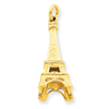 14k Eiffel Tower Charm