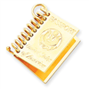 14k Passport Charm