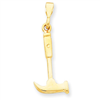 14k Hammer Charm