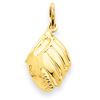14k Baseball Glove Charm