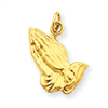 14k Praying Hands Charm
