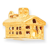 14k School House Charm