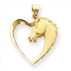 14k Horse Pendant