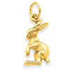 14k Jack Rabbit Charm