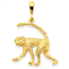 14k Monkey Charm