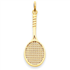 14k Tennis Racquet Charm