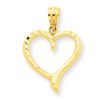 14k Heart Charm