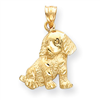 14k Dog Charm